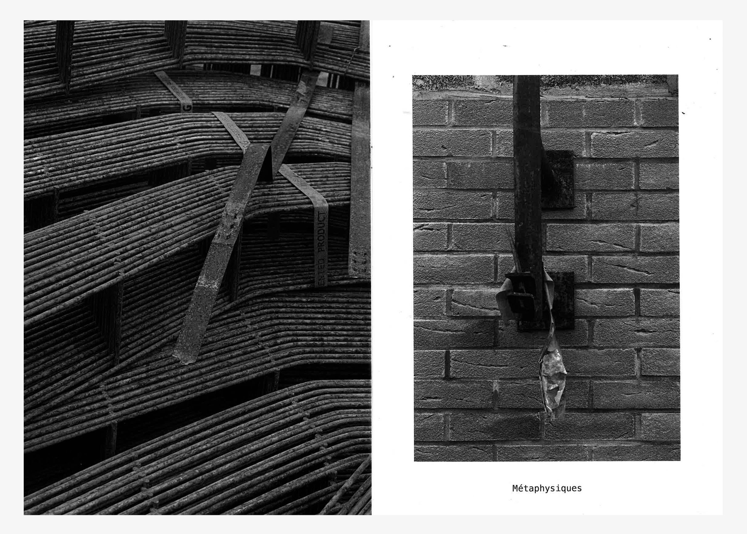 2 photographies matériaux chantier